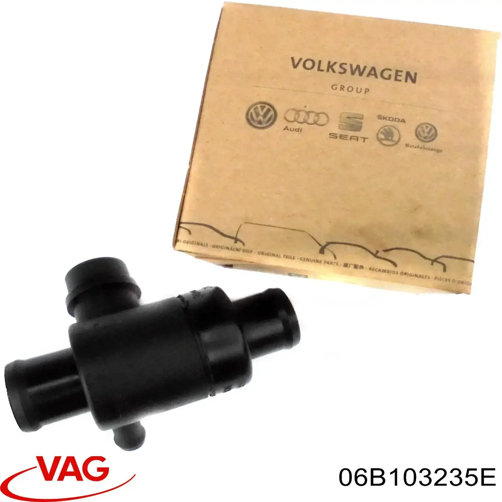 Válvula PCV de ventilação dos gases de cárter VAG 06B103235E preço, a partir de 58,36 USD