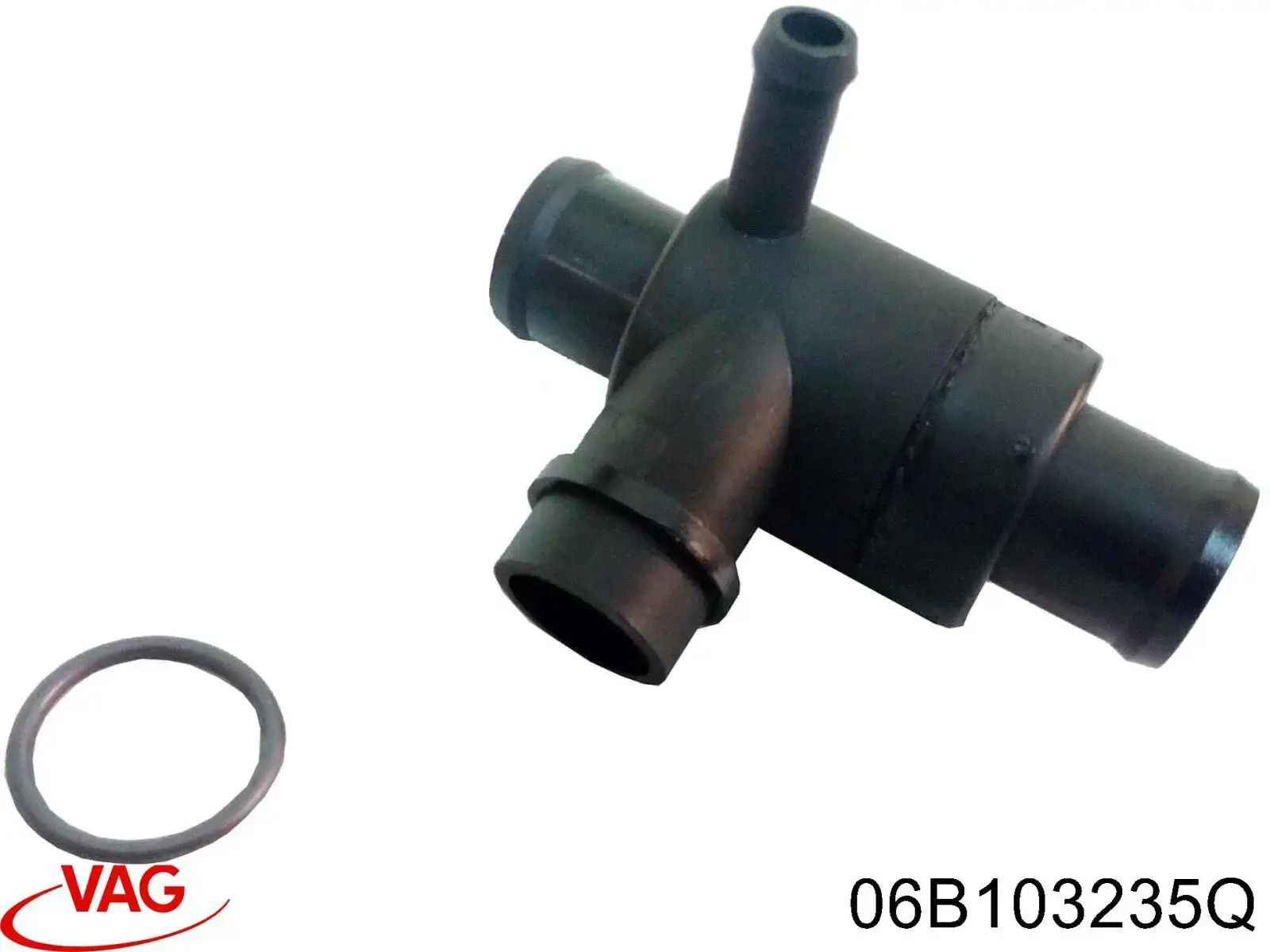 6B103235Q VAG Cano derivado de ventilação de cárter (de separador de óleo)