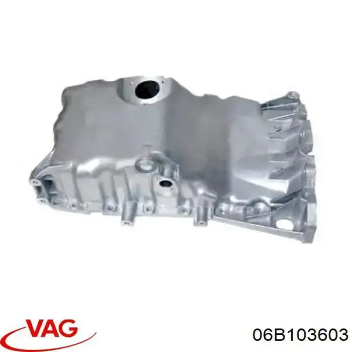 Compre 06B103603 VAG Panela de óleo de cárter do motor