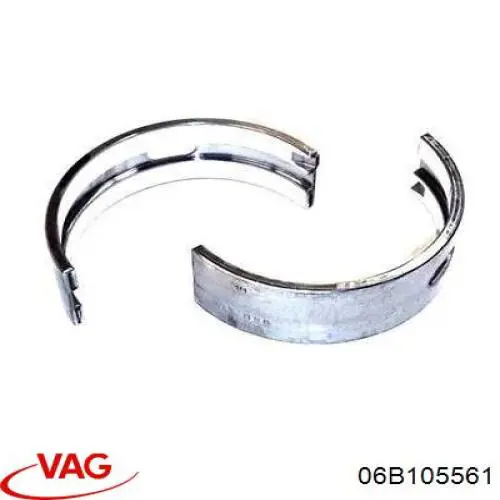 06B105561 VAG Folhas inseridas principais de cambota, kit, padrão (STD)