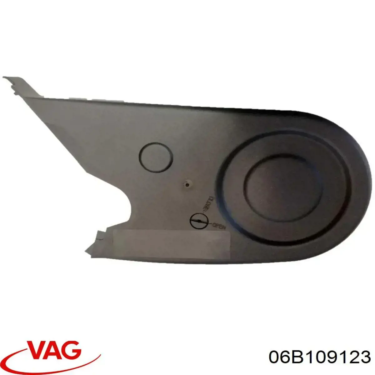 06B109123 VAG Proteção superior da correia do mecanismo de distribuição de gás