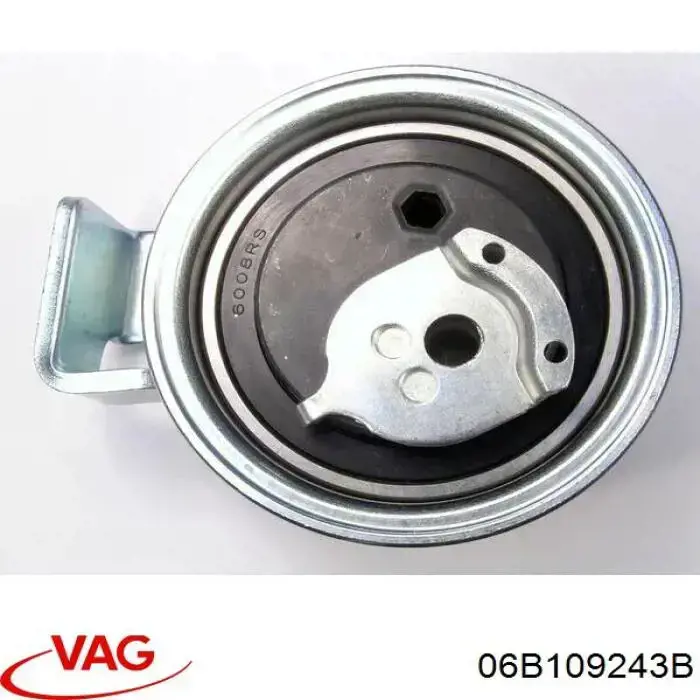 Rolo de reguladora de tensão da correia do mecanismo de distribuição de gás VAG 06B109243B preço, a partir de 31,68 USD