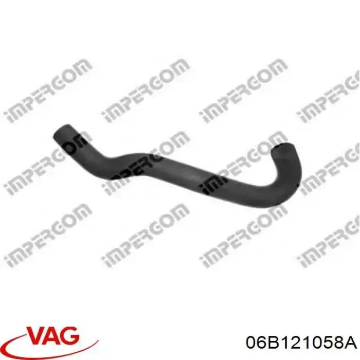 Mangueira (cano derivado) do sistema de esfriamento VAG 06B121058A preço, a partir de 5,15 USD