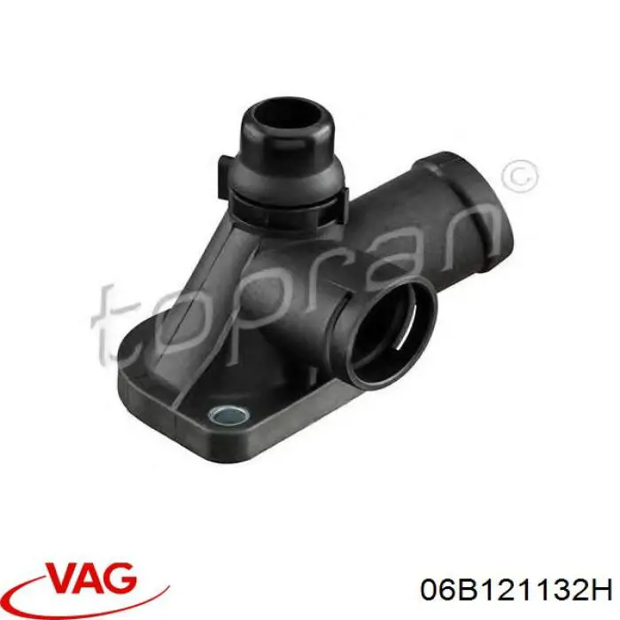 06B121132H VAG Flange do sistema de esfriamento (união em T)