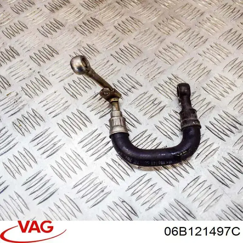 Compre 6B121497F VAG Mangueira (cano derivado) de esfriamento por líquido de turbina, fornecimento