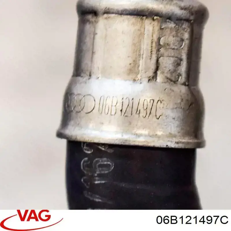 Compre 06B121497C VAG Mangueira (cano derivado) de esfriamento por líquido de turbina, fornecimento