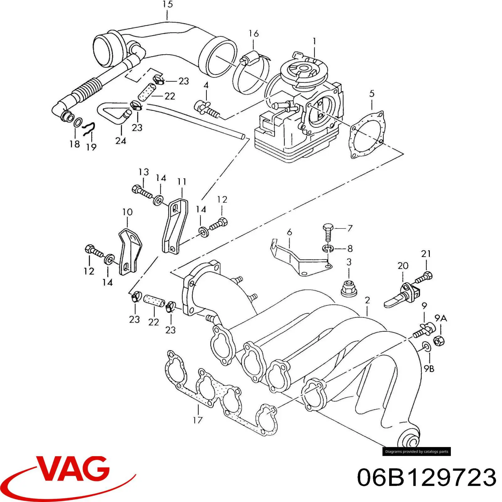  VAG 06B129723 preço, a partir de 14,48 USD