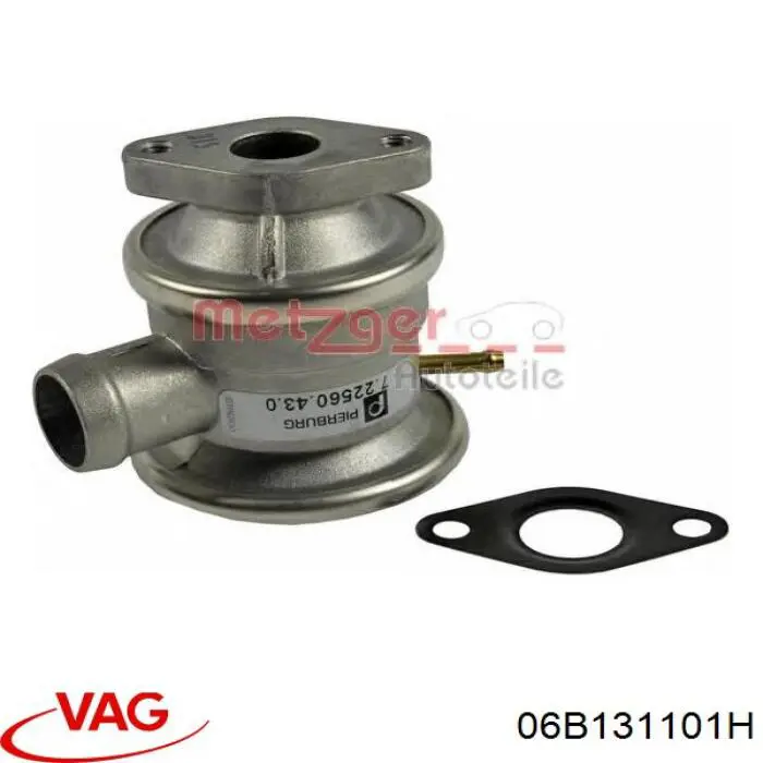 Compre 06B131101H VAG Válvula de fornecimento de ar secundário