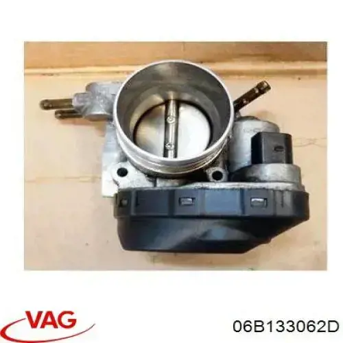 06B133062D VAG Válvula de borboleta montada