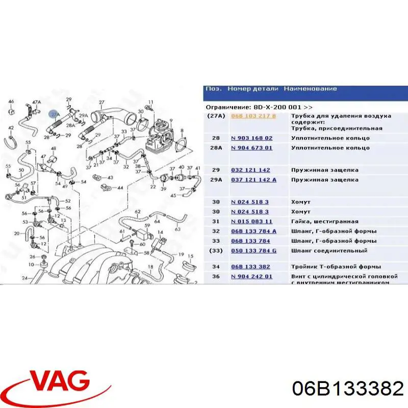 Flange do sistema de esfriamento (união em T) Hans Pries (Topran) 117338 preço, a partir de 4,44 USD