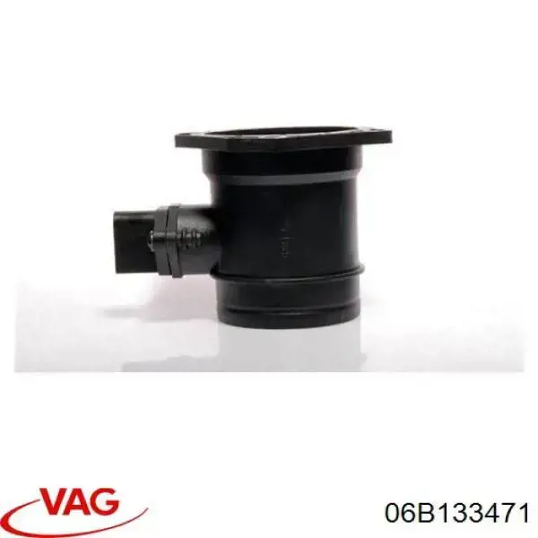 06B133471 VAG Sensor de fluxo (consumo) de ar, medidor de consumo M.A.F. - (Mass Airflow)