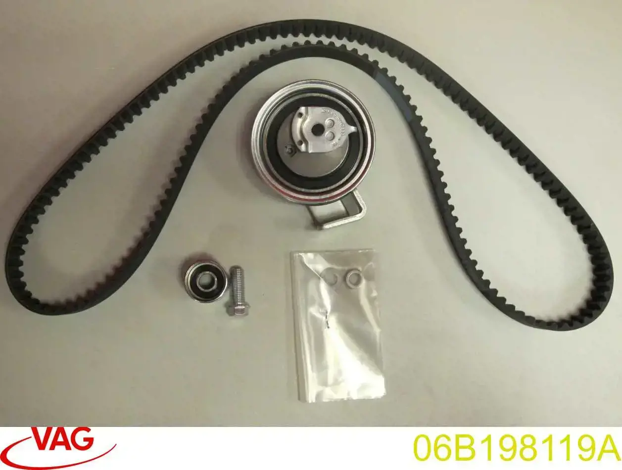 Correia do mecanismo de distribuição de gás, kit VAG 06B198119A preço, a partir de 89,13 USD