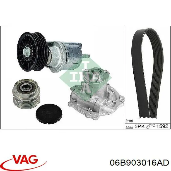 Compre 06B903016AD VAG Gerador