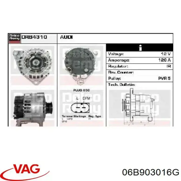  VAG 06B903016G