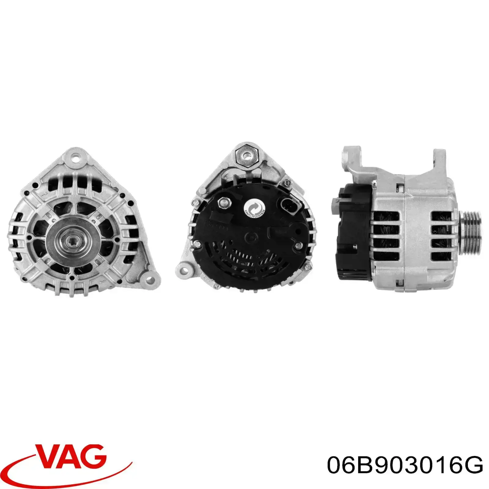 06B903016G VAG Gerador