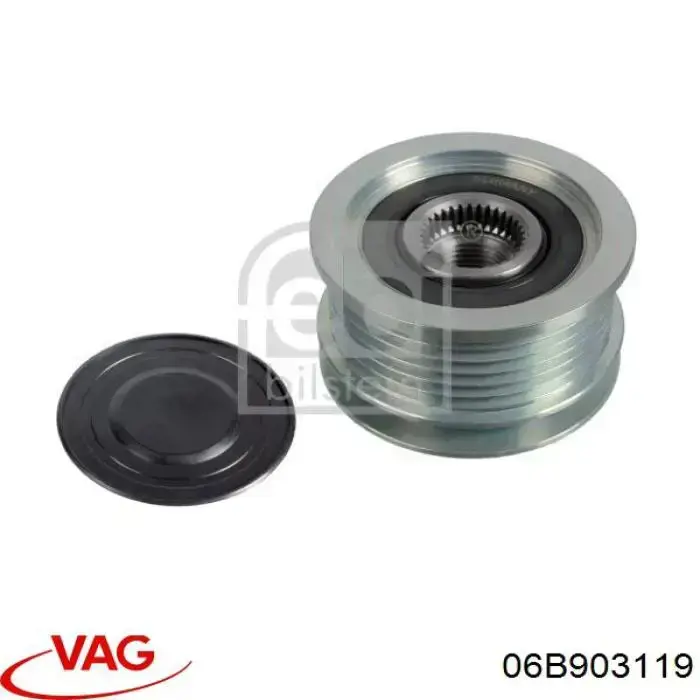 Polia do gerador VAG 06B903119 preço, a partir de 12,30 USD