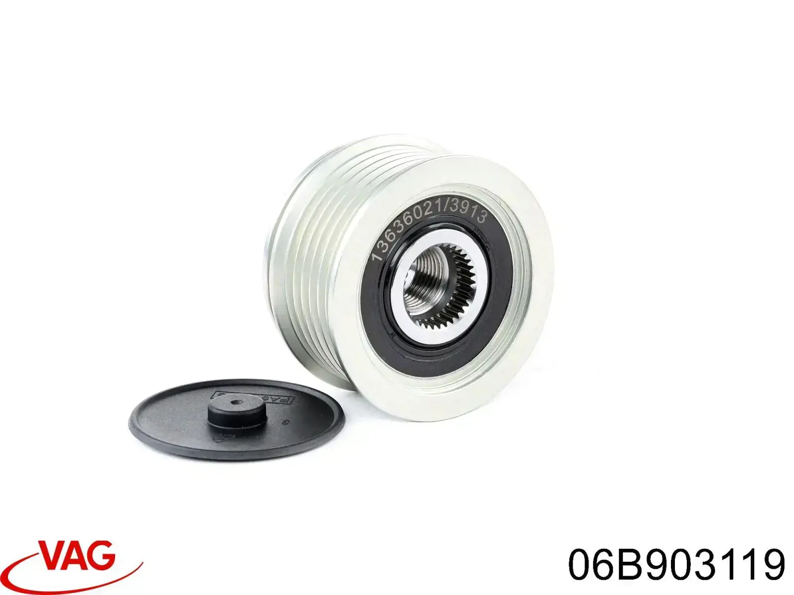 06B903119 VAG Polia do gerador