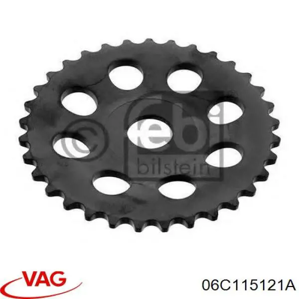 06C115121A VAG Roda dentada de bomba de óleo