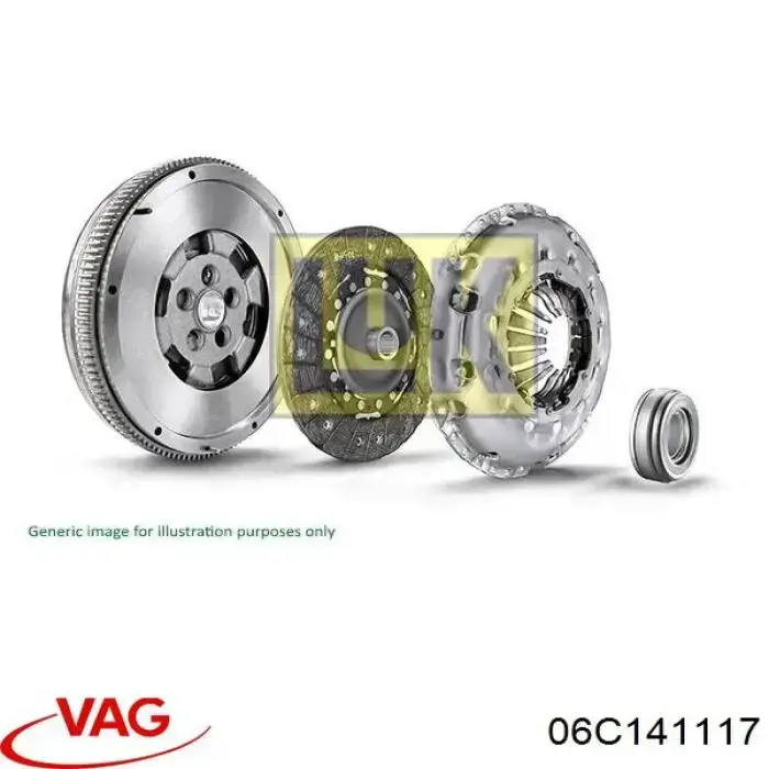 Cesta de embraiagem VAG 06C141117 preço, a partir de 457,47 USD