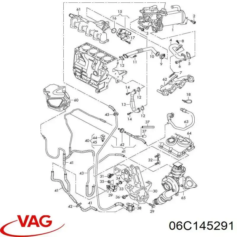  VAG 06C145291 preço, a partir de 9,16 USD