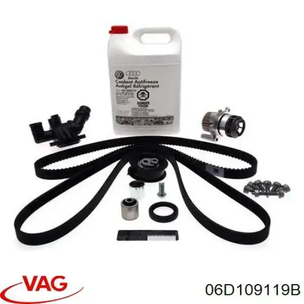 Correia do mecanismo de distribuição de gás VAG 06D109119B preço, a partir de 50,14 USD