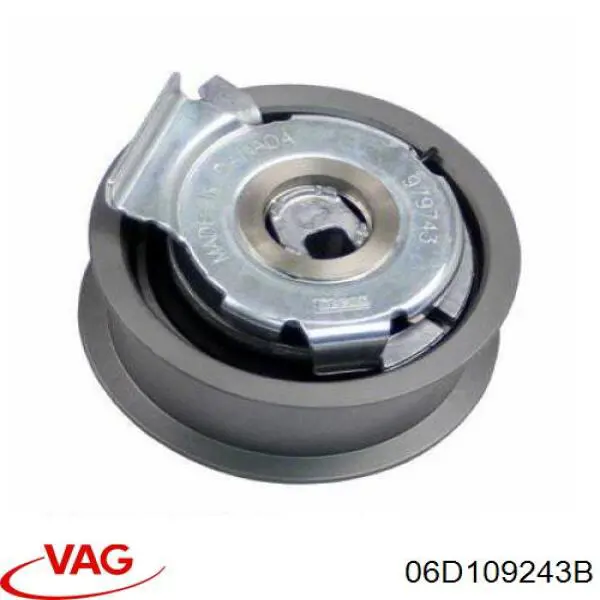 Rolo de reguladora de tensão da correia do mecanismo de distribuição de gás VAG 06D109243B preço, a partir de 45,50 USD