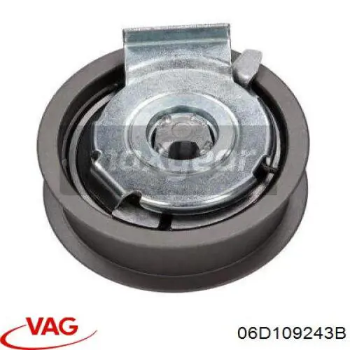 Compre 06D109243B VAG Rolo de reguladora de tensão da correia do mecanismo de distribuição de gás