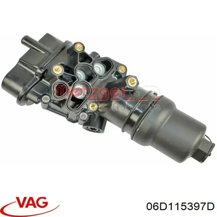 Compre 06D115397D VAG Caixa do filtro de óleo