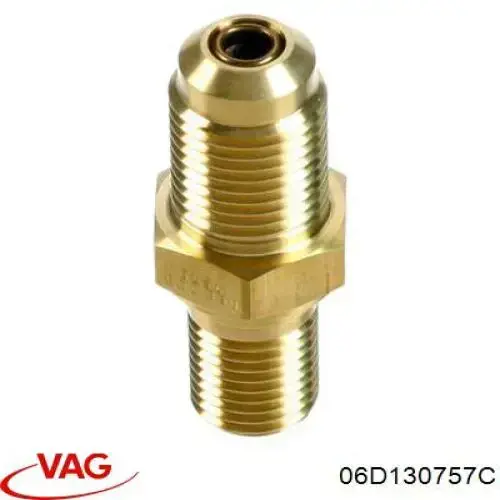 Compre 06D130757C VAG Válvula de retenção para devolução de combustível