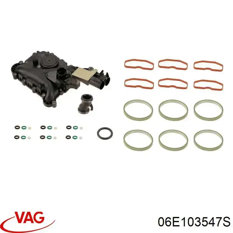06E103547S VAG Separador de óleo (separador) do sistema de ventilação de cárter