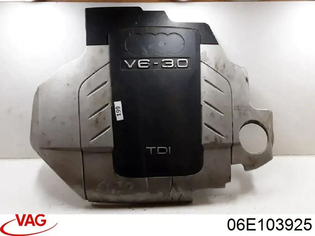 Tampa de motor decorativa Audi A6 C6 4F2