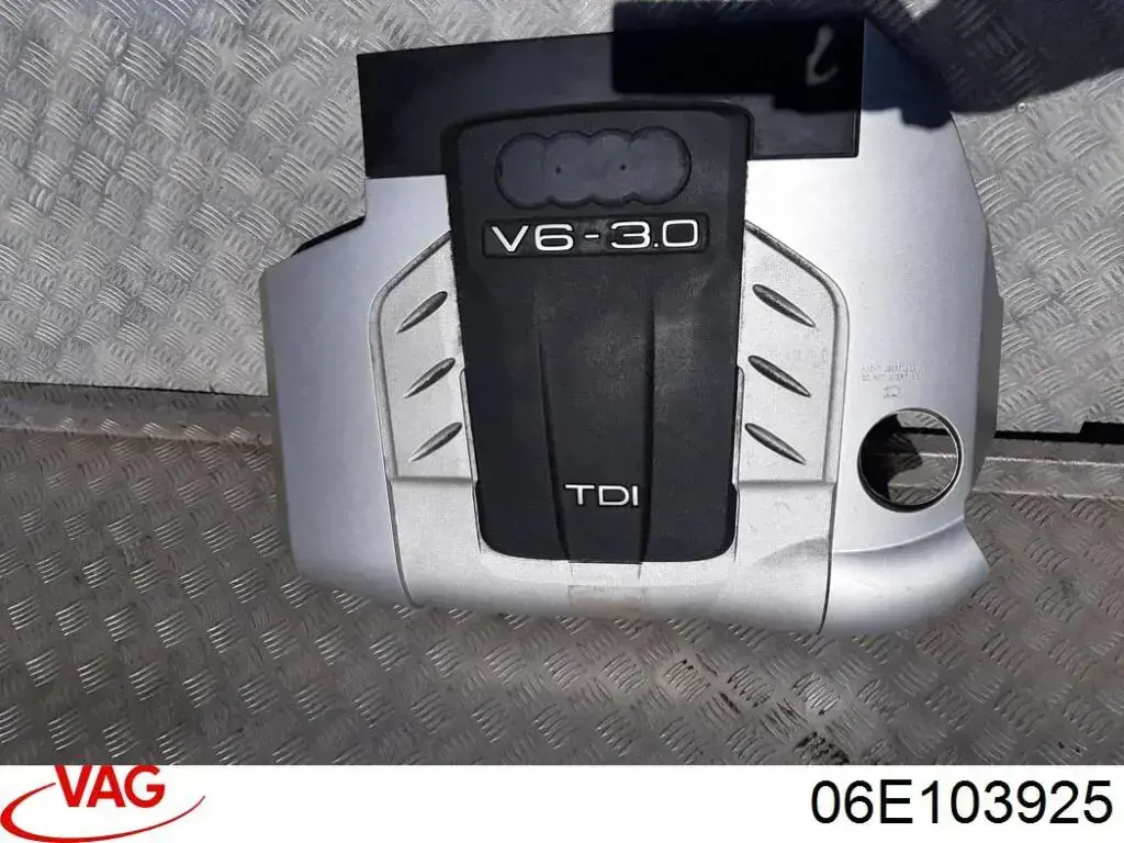 Tampa de motor decorativa para Audi A6 C6 4F2