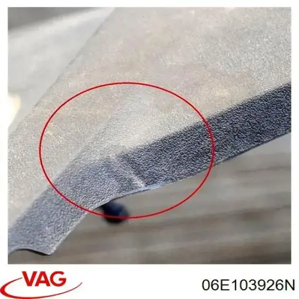 06E103926N VAG Tampa de motor decorativa