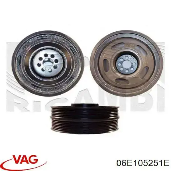 Polia de cambota VAG 06E105251E preço, a partir de 141,43 USD