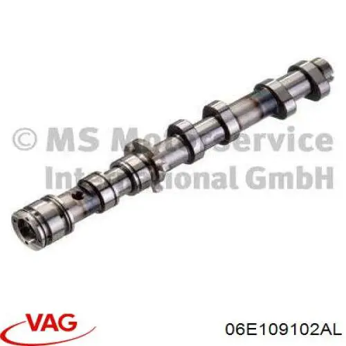 Árvore distribuidora esquerda de escape de motor VAG 06E109102AL preço, a partir de 174,06 USD