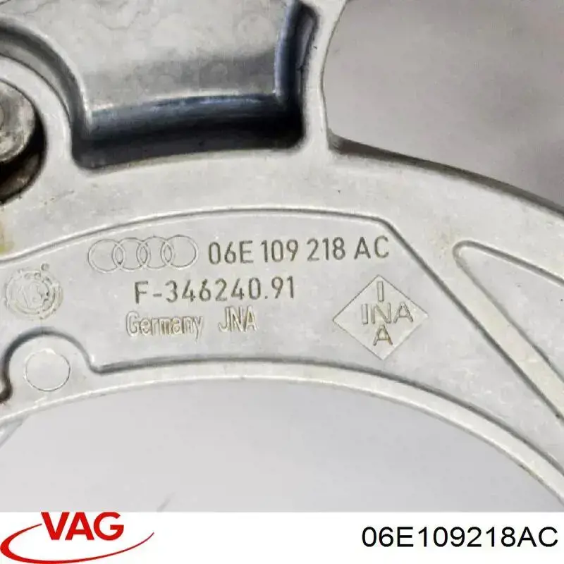 Reguladora de tensão direita da cadeia do mecanismo de distribuição de gás VAG 06E109218AC preço, a partir de 73,99 USD