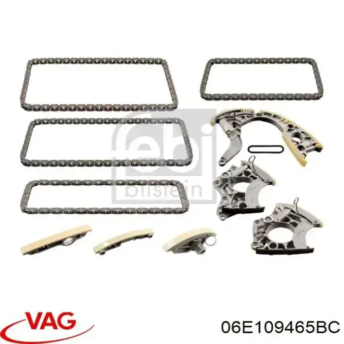 Cadeia do mecanismo de distribuição de gás VAG 06E109465BC preço, a partir de 80,39 USD