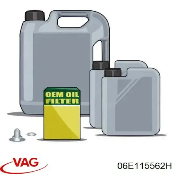Filtro de óleo VAG 06E115562H preço, a partir de 11,99 USD