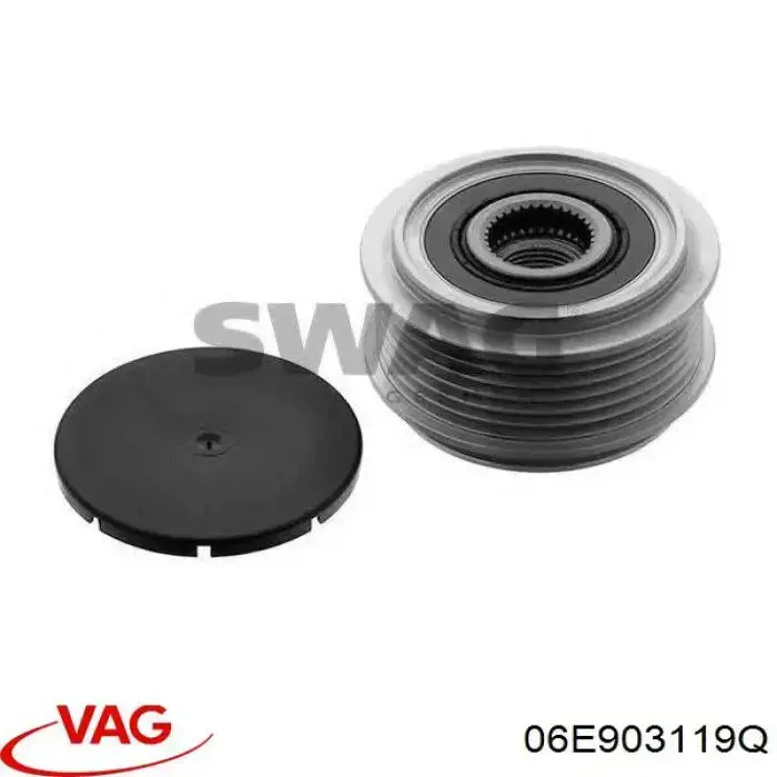 Compre 06E903119Q VAG Polia do gerador