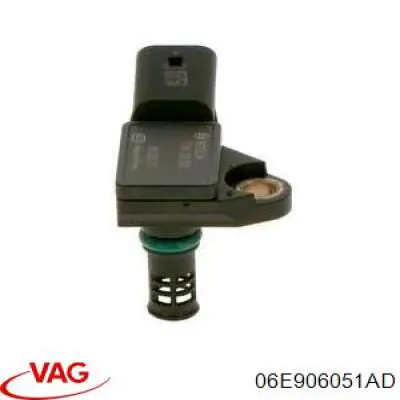 06E906051AD VAG Sensor de pressão de supercompressão