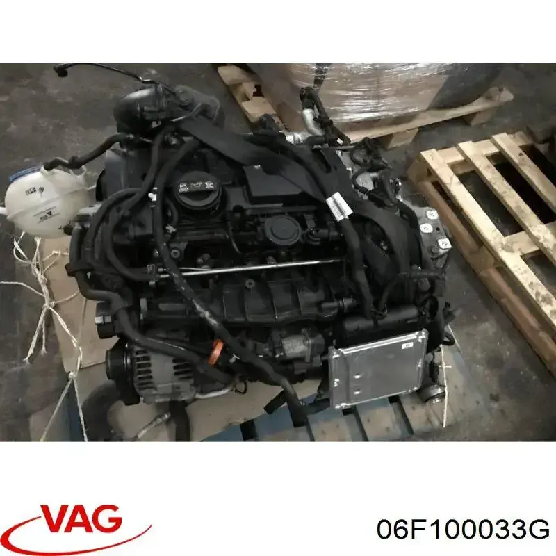 06F100033G VAG Motor montado