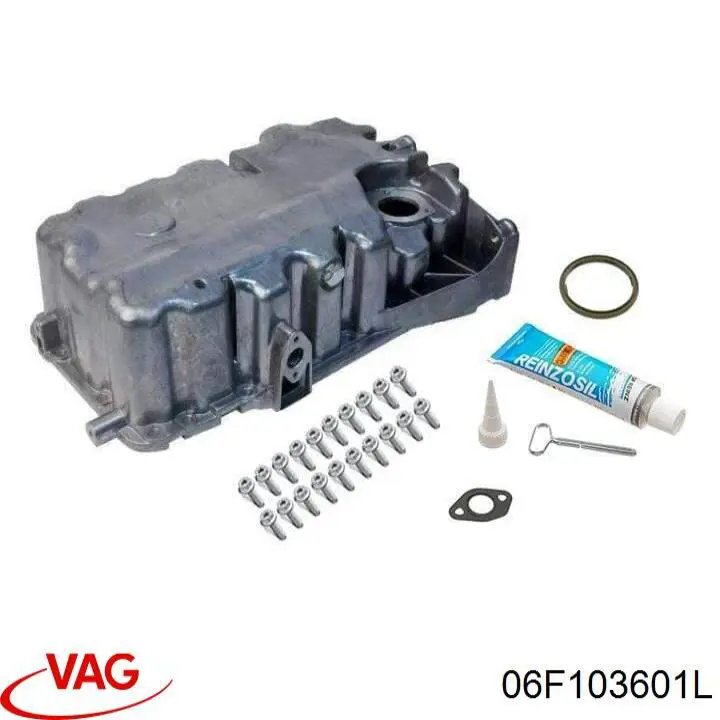 Compre 06F103601L VAG Panela de óleo de cárter do motor