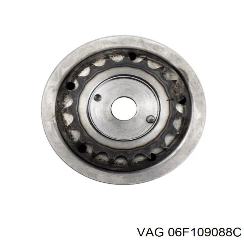 Compre 06F109088C VAG Engrenagem de cadeia de roda dentada da árvore distribuidora de escape de motor