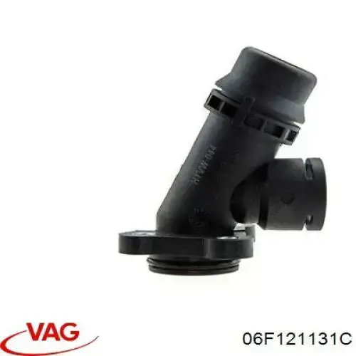 Flange do sistema de esfriamento (união em T) VAG 06F121131C preço, a partir de 5,48 USD