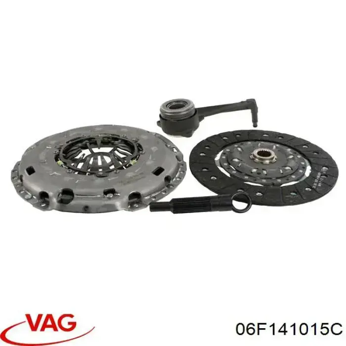 Kit de embraiagem (3 peças) VAG 06F141015C preço, a partir de 231,08 USD