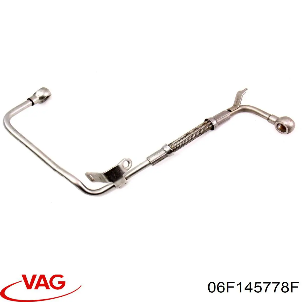 06F145778F VAG Tubo (mangueira) de fornecimento de óleo de turbina