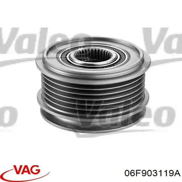 Polia do gerador VAG 06F903119A preço, a partir de 60,44 USD