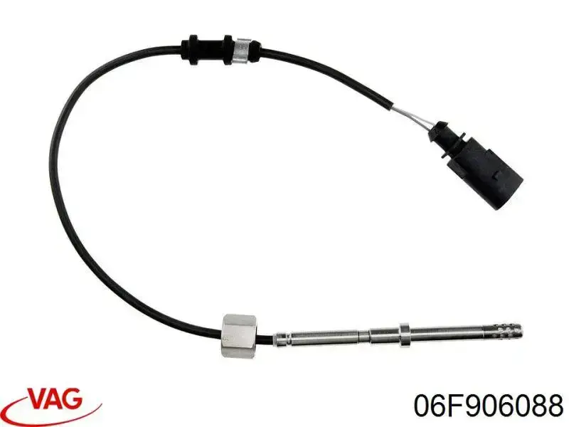 06F906088 VAG Sensor de temperatura dos gases de escape (GE), depois de filtro de partículas diesel
