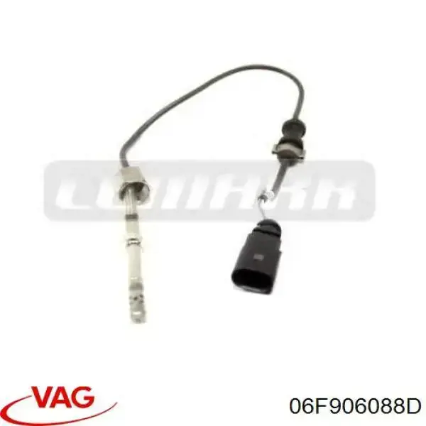 Compre 06F906088D VAG Sensor de temperatura dos gases de escape (GE), depois de filtro de partículas diesel