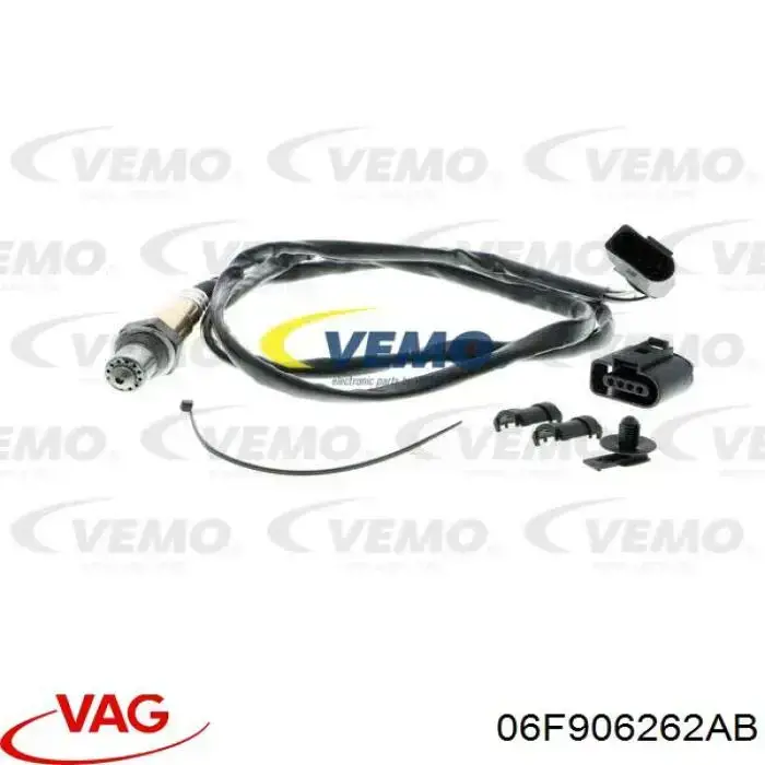 06F906262AB VAG Sonda lambda, sensor direito de oxigênio depois de catalisador